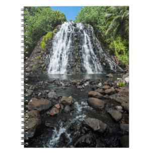 Tropical Kepirohi Waterfall Notebook
