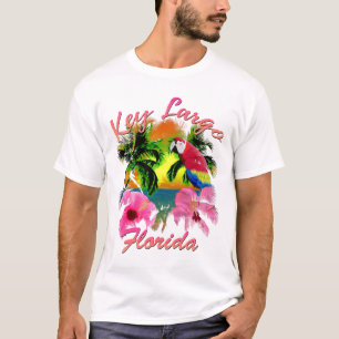 Tropical Key Largo Florida Keys T-Shirt