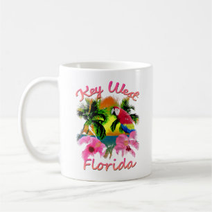 Tropical Key West Florida Keys Coffee Mug