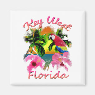 Tropical Key West Florida Keys Magnet