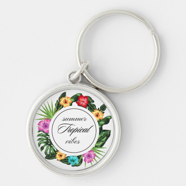 Tropical Keychain (Front)