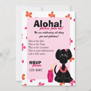 Tropical Lab Invitation