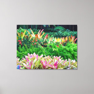 Tropical Landscape Canvas Print