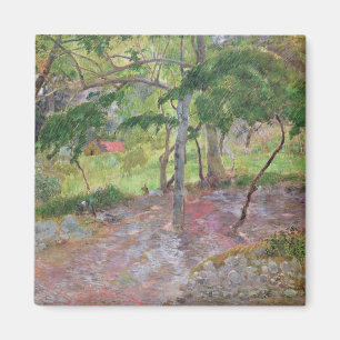 Tropical Landscape, Martinique, 1887 Magnet