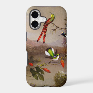 Tropical Landscape with Ten Hummingbirds Heade