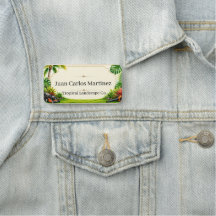 Tropical Landscaping Service Custom Employee