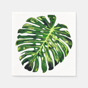 Tropical Leaf Napkins