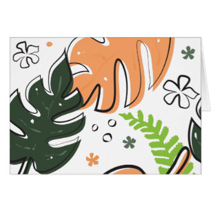 tropical leaves