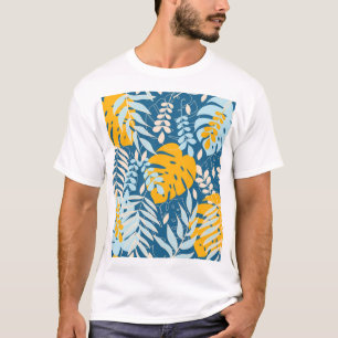 Tropical Leaves: Abstract Jungle T-Shirt