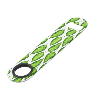 Tropical leaves bar key
