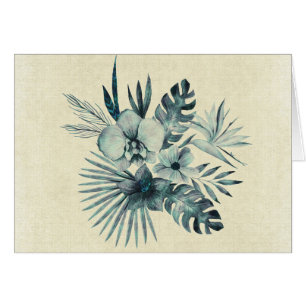 Tropical leaves bouquet