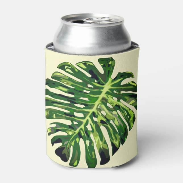 Tropical Leaves Can Cooler (Can Front)