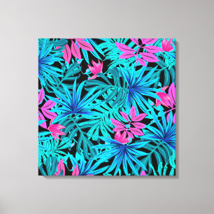 Tropical Leaves Canvas Print