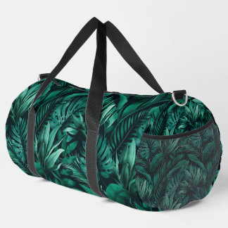 Tropical Leaves Duffle Bag