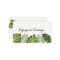 Tropical leaves elegant business card