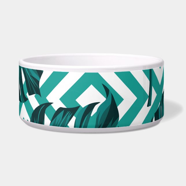 Tropical Leaves: Floral Seamless Pattern. (Front)