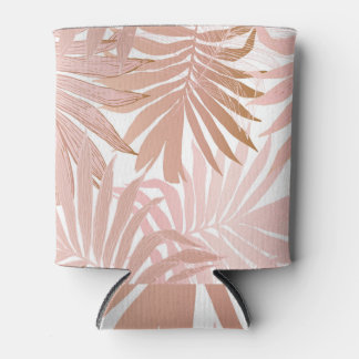 Tropical leaves: glossy gradient pattern. can cooler