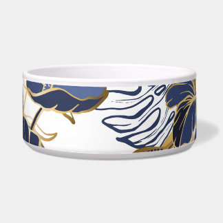 Tropical leaves, jungle seamless background.