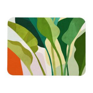 Tropical Leaves Magnet