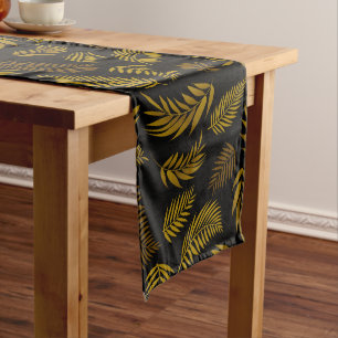 Tropical Leaves Pattern 14 Medium Table Runner