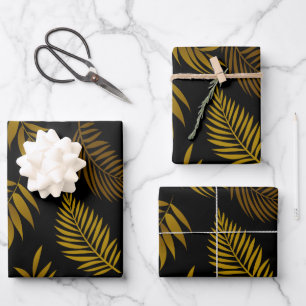 Tropical Leaves Pattern 14 Wrapping Paper Sheet