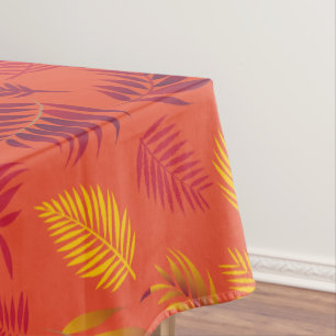 Tropical Leaves Pattern 18 Tablecloth