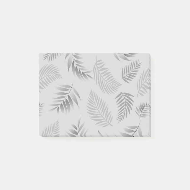 Tropical Leaves Pattern 5 Post-it Notes (Front)
