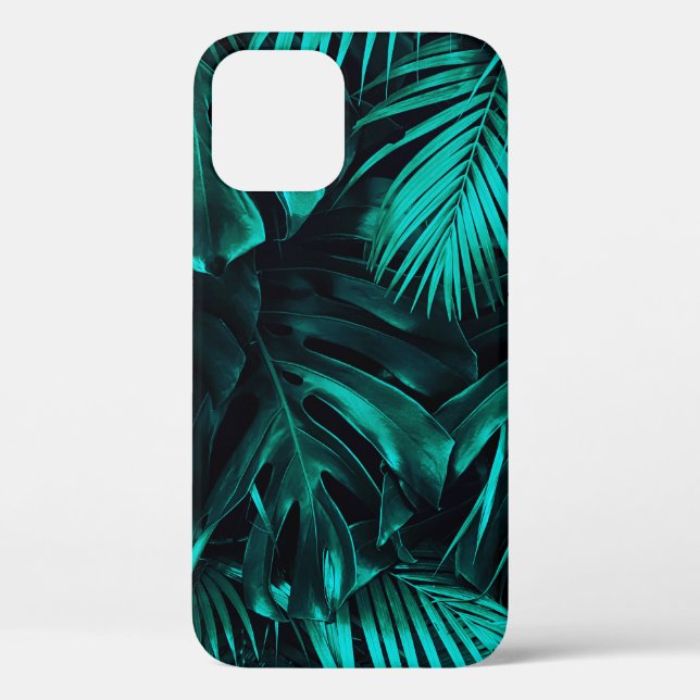 Tropical leaves pattern Case-Mate iPhone case (Back)