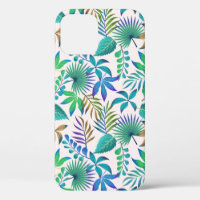 Tropical leaves pattern