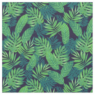 Tropical Leaves Pattern Fabric