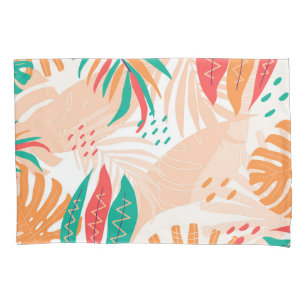 Tropical Leaves Pillowcase