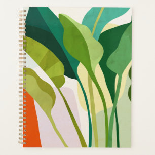 Tropical Leaves Planner
