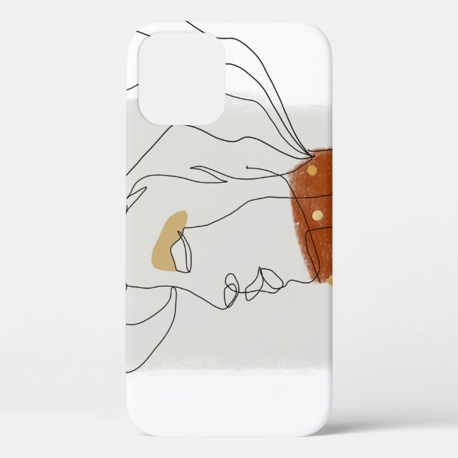 Tropical Leaves, Seamless Pattern Design. Case-Mate iPhone Case (Back)