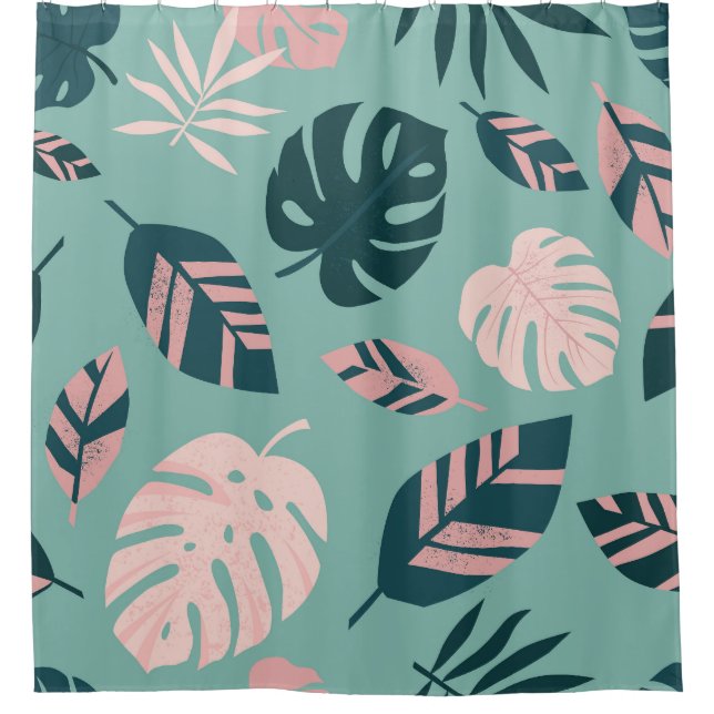 Tropical Leaves: Seamless Vintage Pattern. (Front)