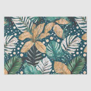 Tropical Leaves Tissue Paper
