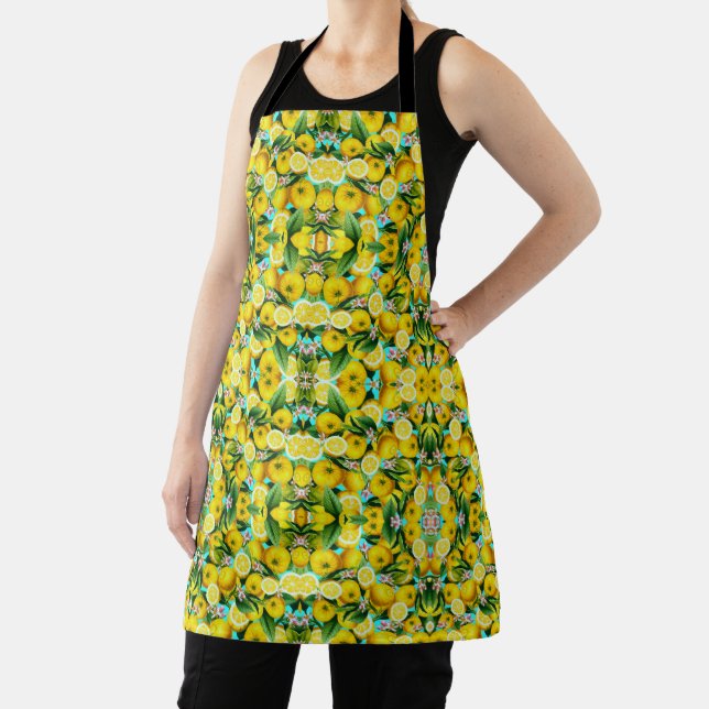 TROPICAL LEMONS APRON (Insitu)
