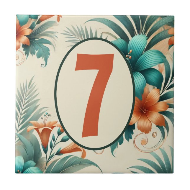 Tropical Light Customizable Tile (Front)