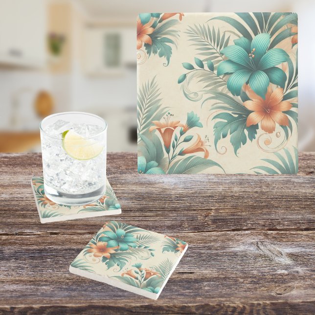 Tropical Light Stone Coaster (Creator Uploaded)