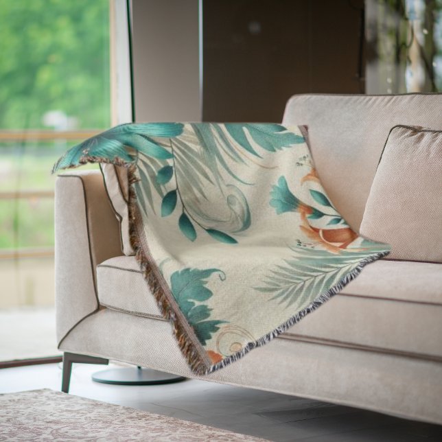 Tropical Light Throw Blanket (Creator Uploaded)