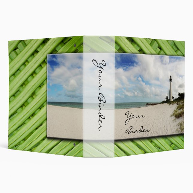 Tropical Lighthouse "2 Binder (Background)