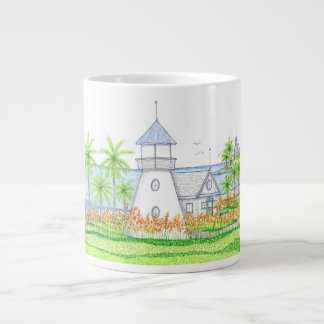 Tropical Lighthouse Jumbo Mug