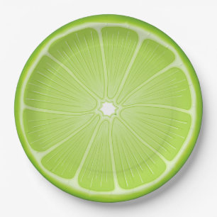 Tropical Lime Party Essentials  Paper Plate