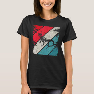 Tropical Lizard Animal Reptile  Retro Iguana T-Shirt