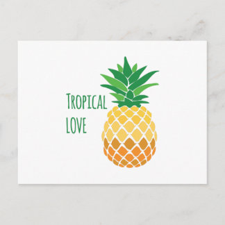 Tropical Love Postcard