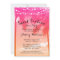 Tropical Luau Pink Orange Sweet 16 Birthday