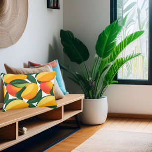 Tropical Mango Tango Personalized  Accent Pillow