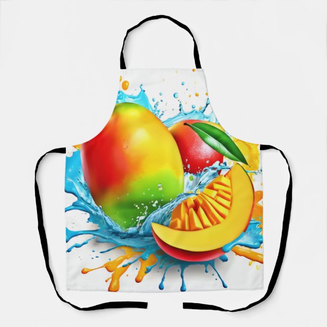 Tropical Mango Treat Apron (Front)