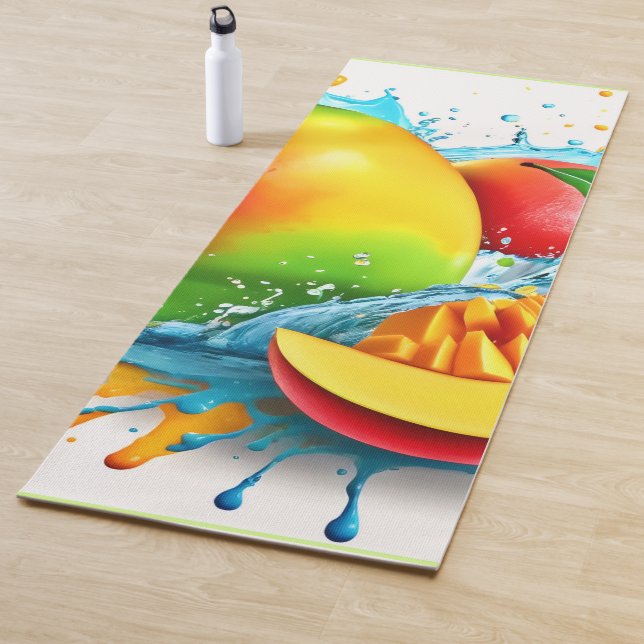 Tropical Mango Treat Yoga Mat (In Situ)