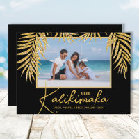 Tropical Mele Kalikimaka Christmas Photo