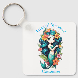 Tropical Mermaid Thunder_Cove Keychain
